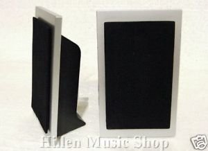 Ultra FLACHE Mini-Lautsprecher in schwarz/silber